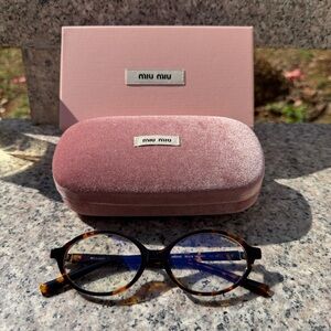Miu Miu Tortoise Shell Women's Glasses